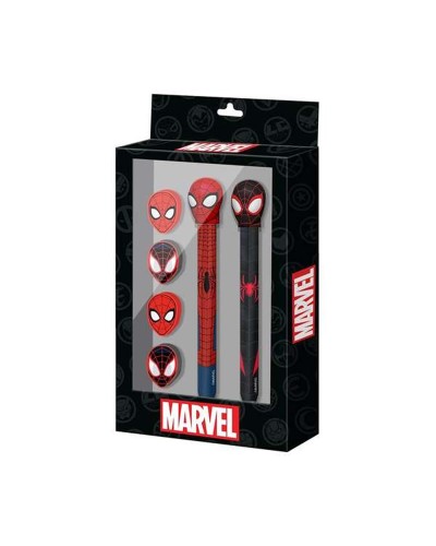 Toimistotarvikesetti Spider-Man Punainen