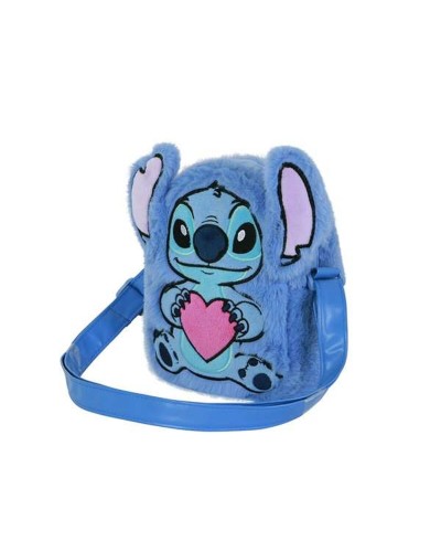Schoudertas Lilo & Stitch Blauw 19 x 14 x 7 cm