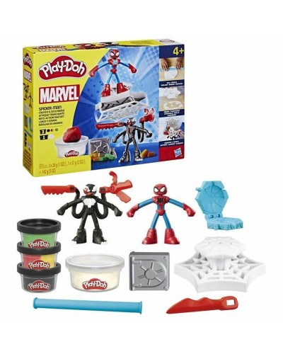 Pâte à modeler en argile Play-Doh Spider-Man Slash Attack Multicouleur