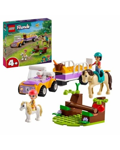 Set de construction Lego 42634 Horse & Pony Trailer Multicouleur 105 Pièces