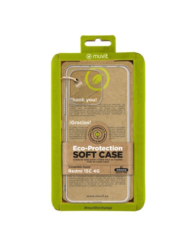 Custodia per Cellulare Muvit for Change Redmi 15C 4G Trasparente