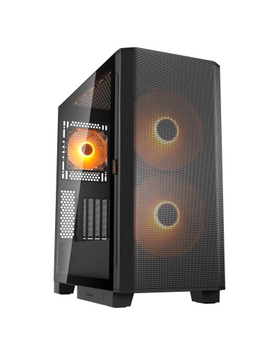 ATX Semi-toren doos Cougar Airface Flo Zwart