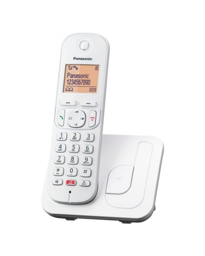 Telefono Senza Fili Panasonic KX-TGC250SPW Bianco