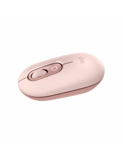 Ratón Bluetooth Inalámbrico Logitech Pop Rosa