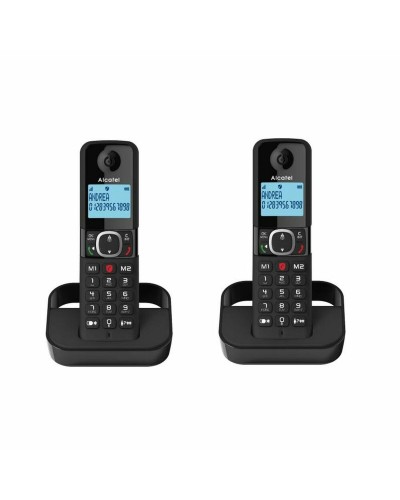 Teléfono Inalámbrico Alcatel F860 DUO EU Negro