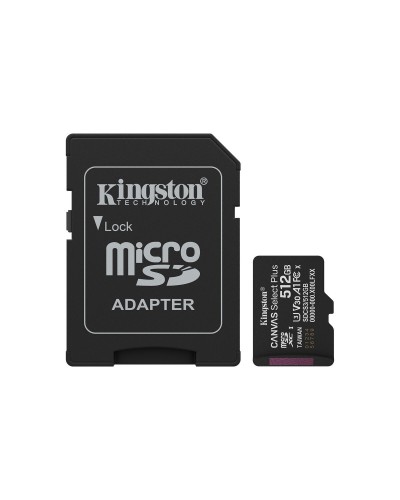 Micro-SD-Muistikortti Adapterilla Kingston SDCS3/512GB 512 GB