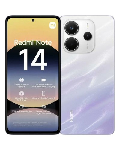 Smartphone Xiaomi REDMI NOTE 14 6,67" 8 GB RAM 128 GB 256 GB Purple