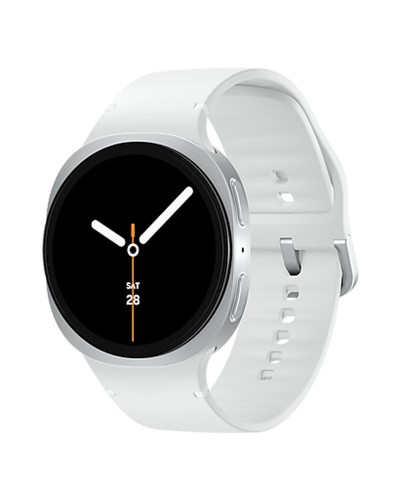 Smartwatch Samsung SM-L330NZSAEUE White Silver 44 mm 15" 1,5" Ø 44 mm