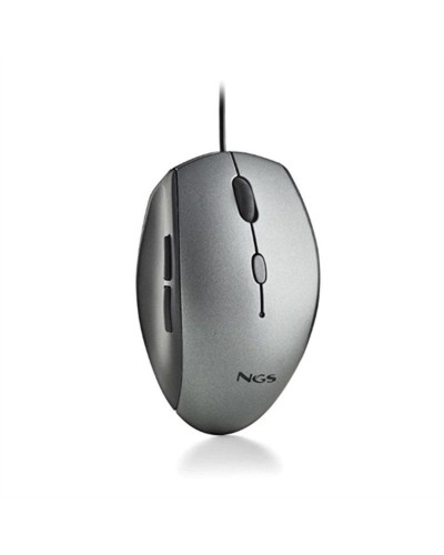Mouse NGS MOTHGRAY Grau 1600 dpi