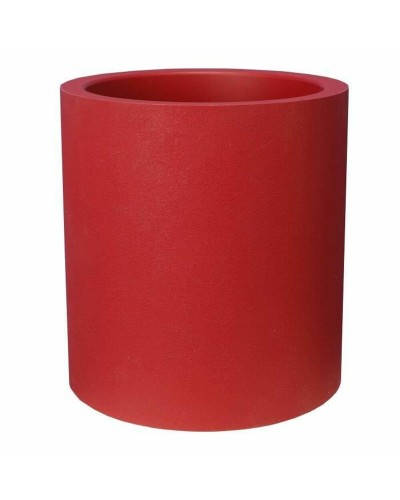Blumentopf Riviera Ø 40 cm Rot Kunststoff Recycelter rund
