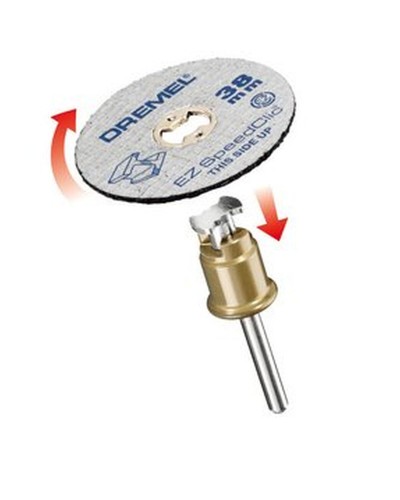 Ensemble d'accessoires pour outils multiples Dremel Starter Kit SC406 3 Pièces