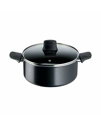 Pannu Tefal FORCE BLACK 24C Musta Alumiini