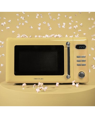 Microondas con Grill Cecotec 01713 Amarillo 700 W 20 L (Reacondicionado A)