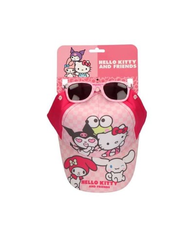 Set de gorra y gafas de sol Hello Kitty Rosa