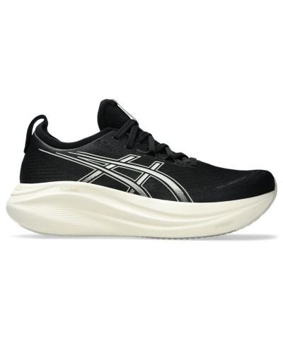 Hardloopschoenen voor Volwassenen Asics Gel-Nimbus 27 Zwart