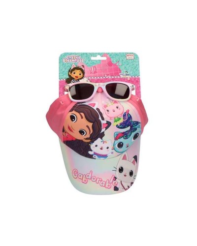 Set of cap and sunglasses Gabby's Dollhouse Pink