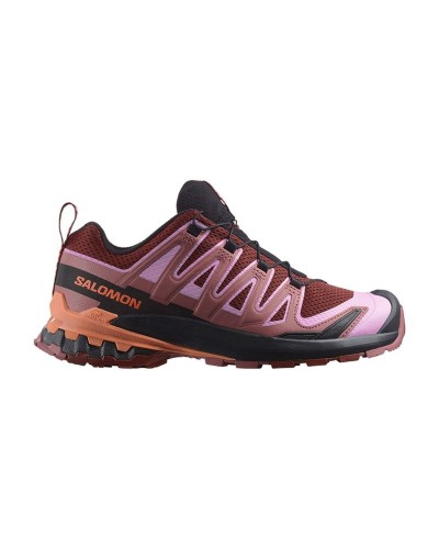 Trail-Laufschuhe für Herren (Berglauf) Salomon Xa Pro 3D V9 Burgunderrot