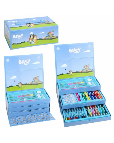 Toimistotarvikesetti Bluey Sininen 52 Kappaletta