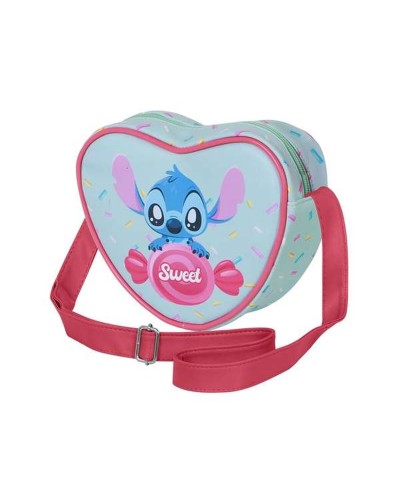 Bolso Bandolera Lilo & Stitch Azul 15,5 x 21 x 6,5 cm