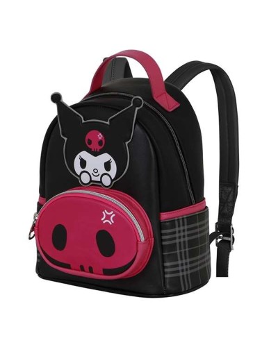 Zaino Scuola Kuromi Nero 25 x 22 x 15 cm