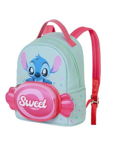 Schulrucksack Lilo & Stitch Blau 25 x 22 x 15 cm