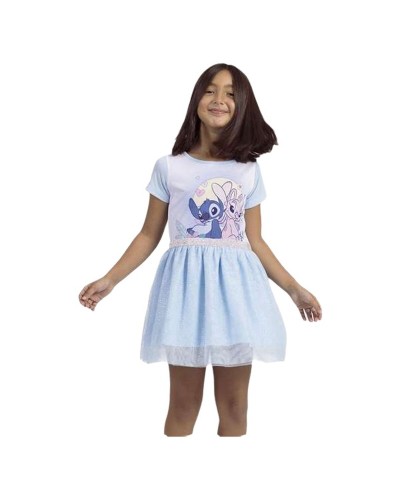 Kleid Stitch Hellblau