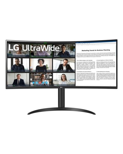 Näyttö LG 34WR55QK-B 34" 4K Ultra HD Wide Quad HD