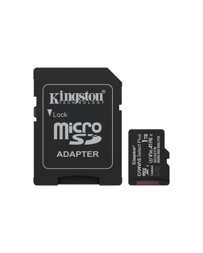 Tarjeta de Memoria Micro SD con Adaptador Kingston SDCS3/1TB 1 TB
