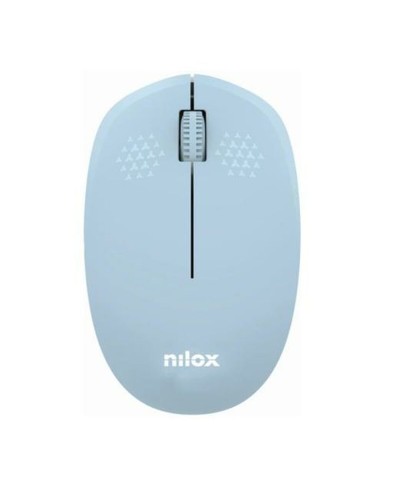Souris Optique Sans Fil Nilox Bleu Noir 1000 dpi