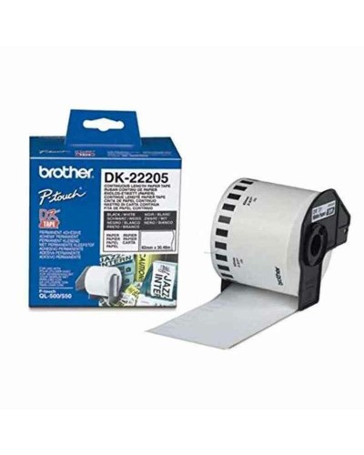 Papier Continu pour Imprimantes Brother SKJ99-XS Noir