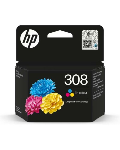 Cartouche d'encre originale HP 308 Tricolore
