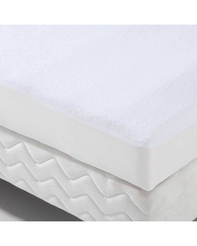 Protecteur de matelas Poyet  Motte Blanc 120 x 190 cm
