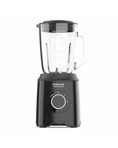 Cup Blender Taurus PRIOR GLASS1500 Black 1500 W 1,5 L