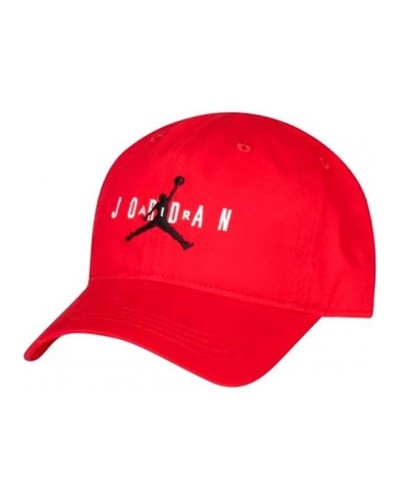 Kinderpet Jordan Strapback  Rood (8-10 Jaar)