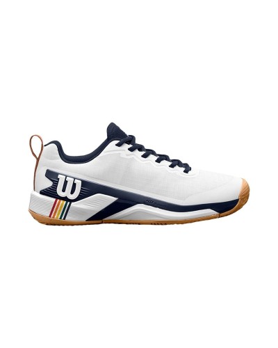 Men's Tennis Shoes Wilson Rush Pro 4.5 Clay Rg White