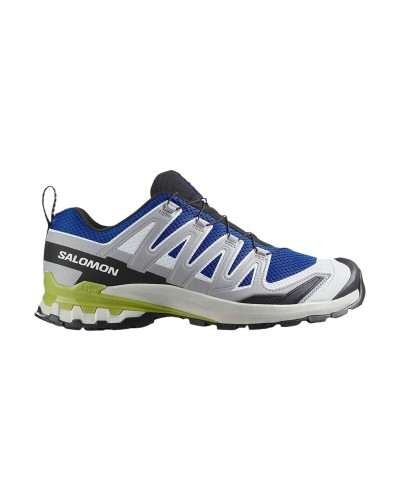 Heren trail hardloopschoenen (berglopen) Salomon Xa Pro 3D V9 Blauw