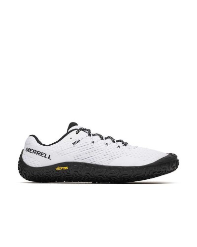 Heren trail hardloopschoenen (berglopen) Merrell Vapor Glove 6 Wit