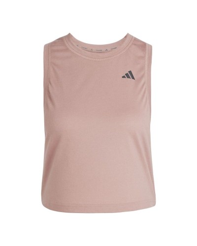 Camiseta para Mujer sin Mangas Adidas Morado Fitness