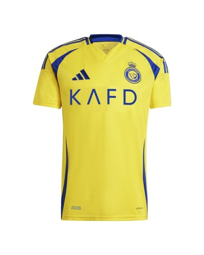 Men's Short-sleeved Football Shirt Adidas Al Nassr Fc 24/25 Home Jersey