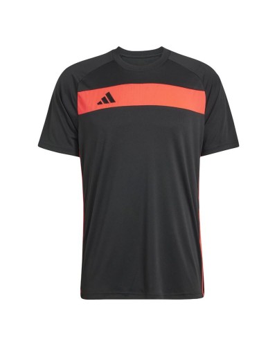 Men's Short-sleeved Football Shirt Adidas Tiro Es Jsy Black