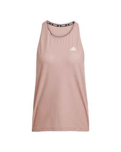 Maglia Smanicata da Donna Adidas  Own the Run Rosa Running