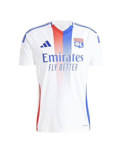 Men's Short-sleeved Football Shirt Adidas Olympique Lyonnais 24/25 Home