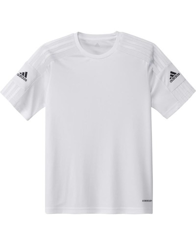 Kurzarm Fußballshirt für Kinder Adidas Squad 21 Y Weiß