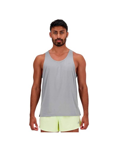 Tanktop Mann New Balance Sport Essentials Singlet Grau