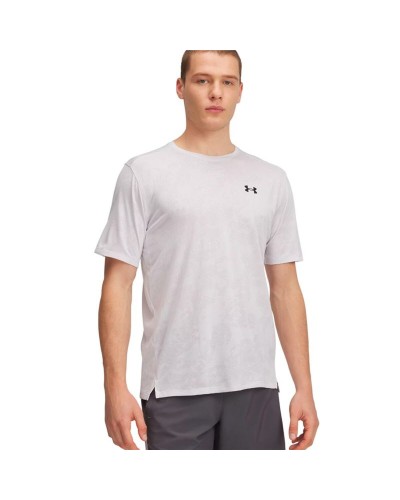 T-shirt med kortärm Herr Under Armour Tech Ljusgrå