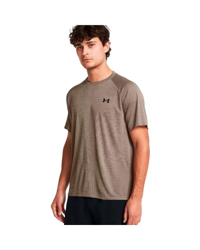 Kurzärmliges Sport T-Shirt Under Armour Tech Hellbraun