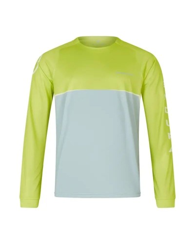 Maglia da ciclismo Endura Core Printed Verde limone