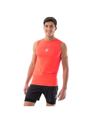 Miesten hihaton toppi Compressport Trail Racing Lohi