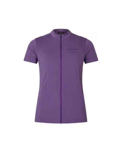 Cycling jersey Endura Purple