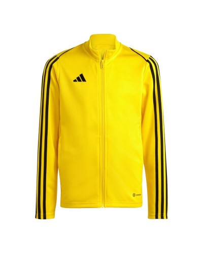 Veste de Sport pour Enfants Adidas Tiro23L Try Jaune Football